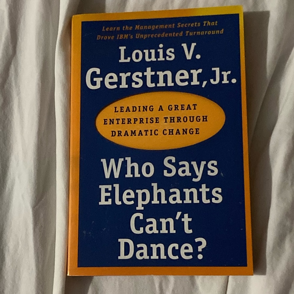 Who Says Elephants Can’t Dance